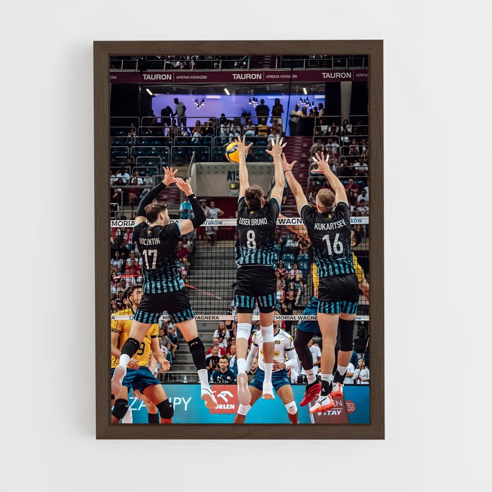 Poster Équipe d'Argentine 2023 – affiche Volleyball (vue 5)